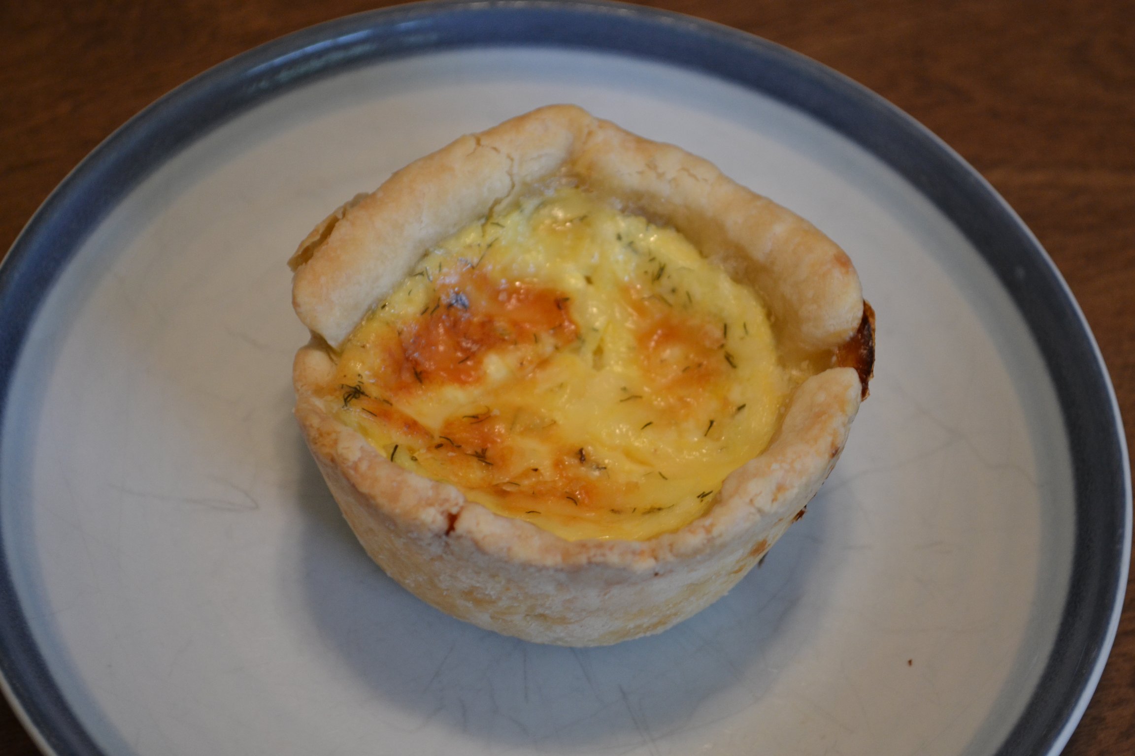 Meatless Friday Shrimp Quiche